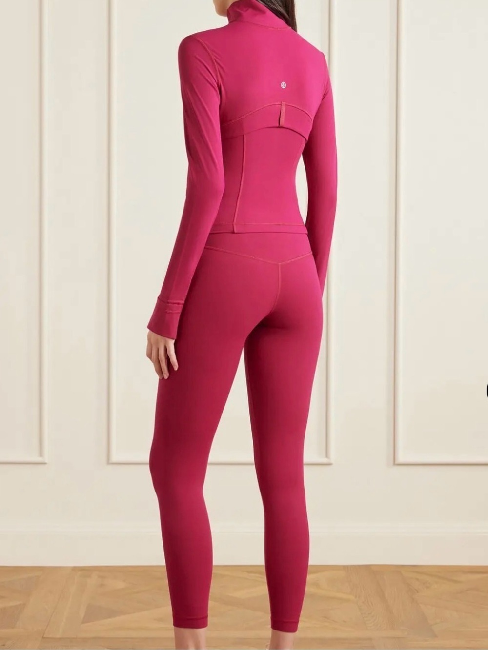 lululemon athletica Bright Hot Pink NULU Leggings
